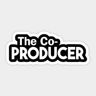 The Co-Producer Funny Music Album Genre Matching Family Sticker